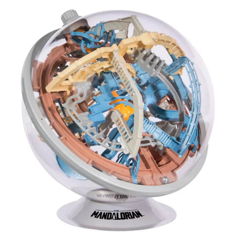 3D maze skill game Spin Master Perplexus Star Wars The Mandalorian – handheld motion labyrinth puzzle