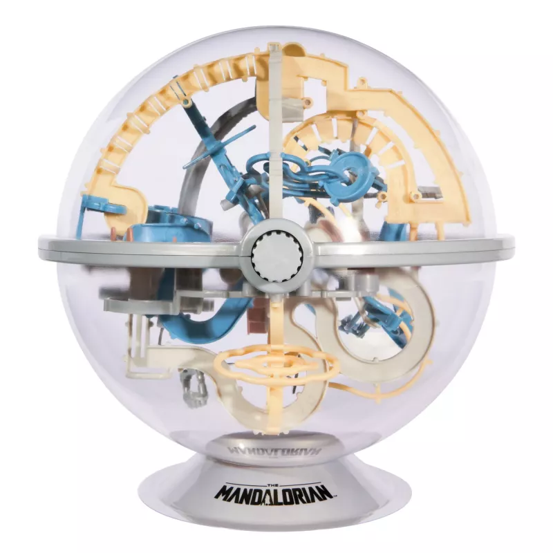 3D maze skill game Spin Master Perplexus Star Wars The Mandalorian – handheld motion labyrinth puzzle