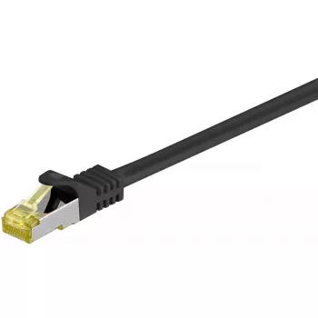 Networking cable Goobay 91590 RJ-45 Cat7 1 m Black