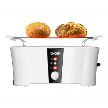 Toaster Unold Design Dual 4 slice(s) 1350 W Black White