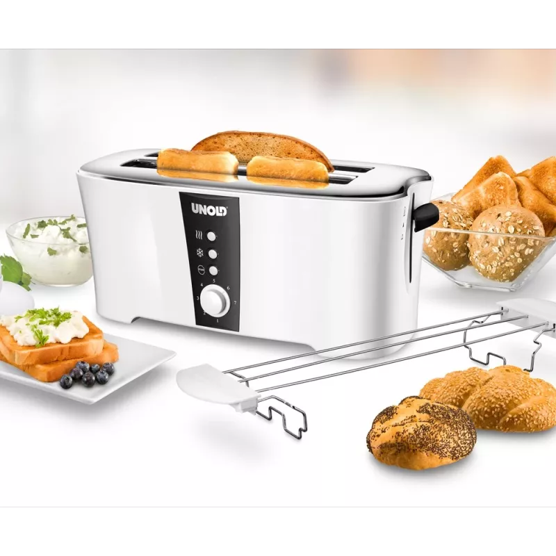 Toaster Unold Design Dual 4 slice(s) 1350 W Black White
