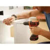 Pistol Grip Drill Black & Decker BDCDD12-QW, Keyless, 1.5 Ah