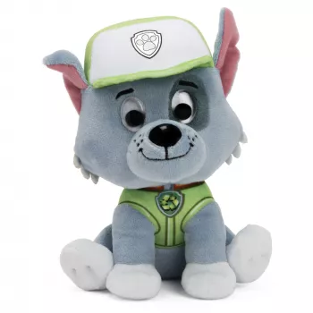 PAW Patrol GUND Official Rocky in Signature Recycling Uniform Plush Toy, Stuffed Animal for Ages 1 and Up, 6 inch