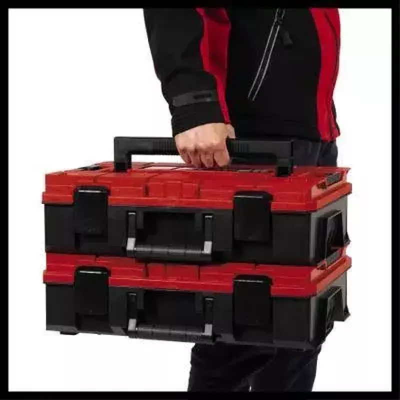 Small parts box Einhell E-Case S-F Polypropylene Black Red 42x28x9.5 cm