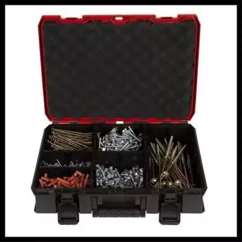 Small parts box Einhell E-Case S-F Polypropylene Black Red 42x28x9.5 cm