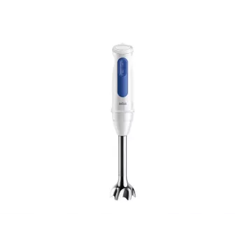 Hand blender Braun Household MultiQuick 3 MQ30202M, 900 W, white/blue, with chopper and whisk