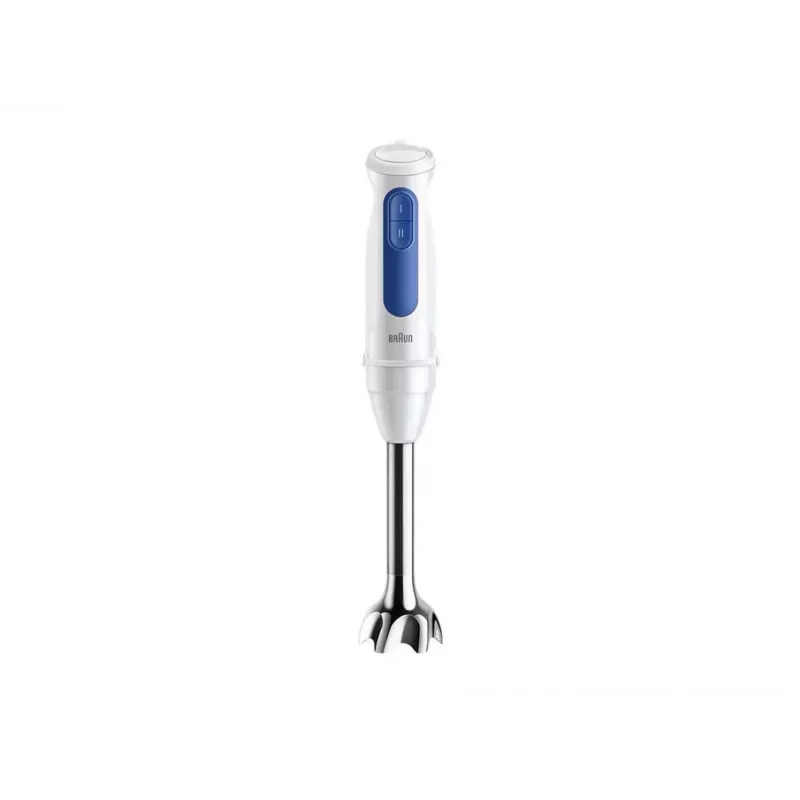 Hand blender Braun Household MultiQuick 3 MQ30202M, 900 W, white/blue, with chopper and whisk