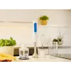 Hand blender Braun Household MultiQuick 3 MQ30202M, 900 W, white/blue, with chopper and whisk