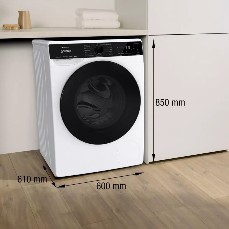 Gorenje WPNA14A3TS washing machine Front-load 10 kg 1400 RPM White