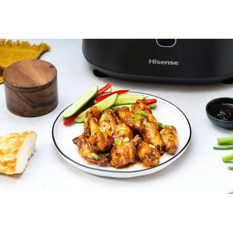 Hisense HAF1350DR Single 6.7 L Stand-alone 1350 W Hot air fryer Black