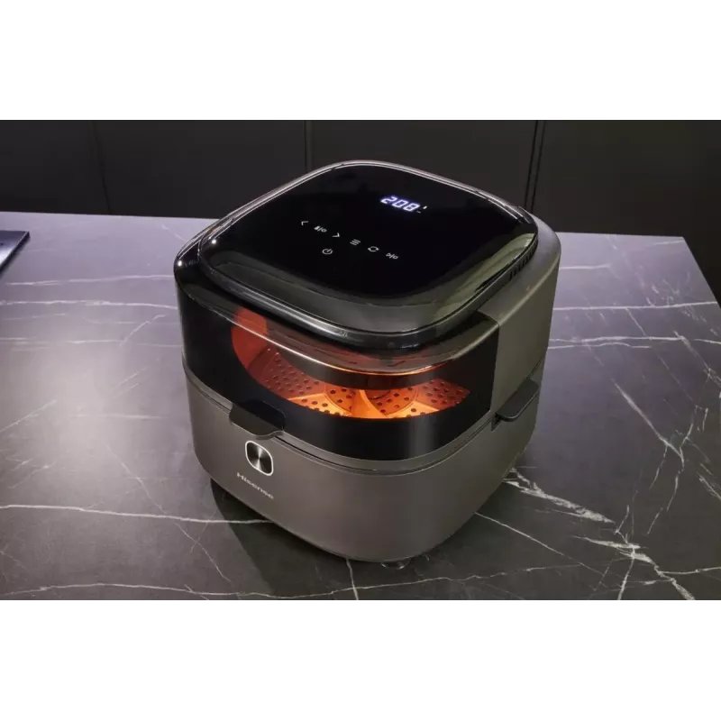 Hisense HAF1350DR Single 6.7 L Stand-alone 1350 W Hot air fryer Black
