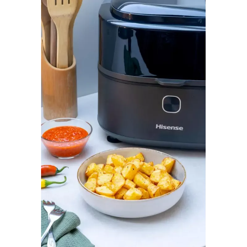 Hisense HAF1350DR Single 6.7 L Stand-alone 1350 W Hot air fryer Black