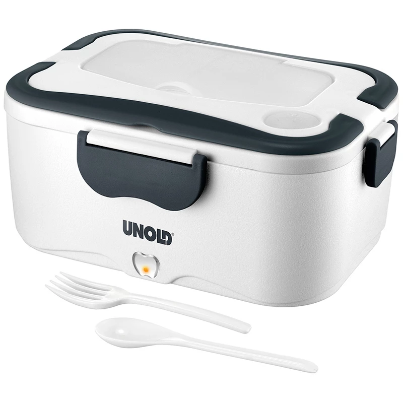 Lunch container Unold 230.338 1.5 L Stainless steel Black White