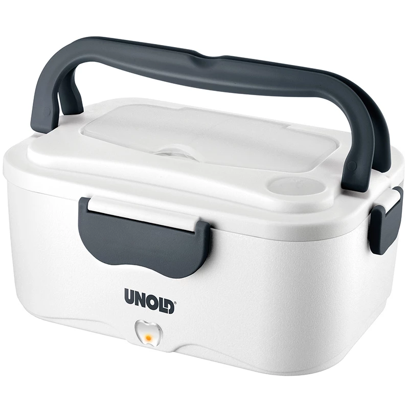 Lunch container Unold 230.338 1.5 L Stainless steel Black White
