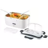 Lunch container Unold 230.338 1.5 L Stainless steel Black White
