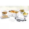 Lunch container Unold 230.338 1.5 L Stainless steel Black White