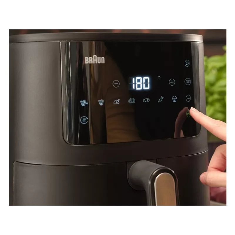 Braun MultiFry 3 Single 4.3 L Stand-alone 1500 W Hot air fryer Black