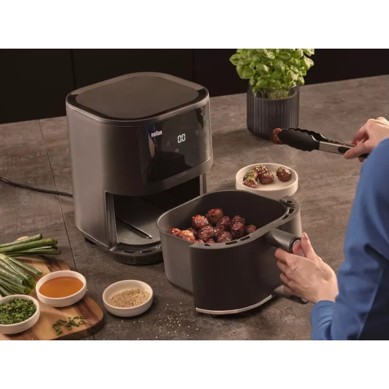 Braun MultiFry 3 Single 4.3 L Stand-alone 1500 W Hot air fryer Black