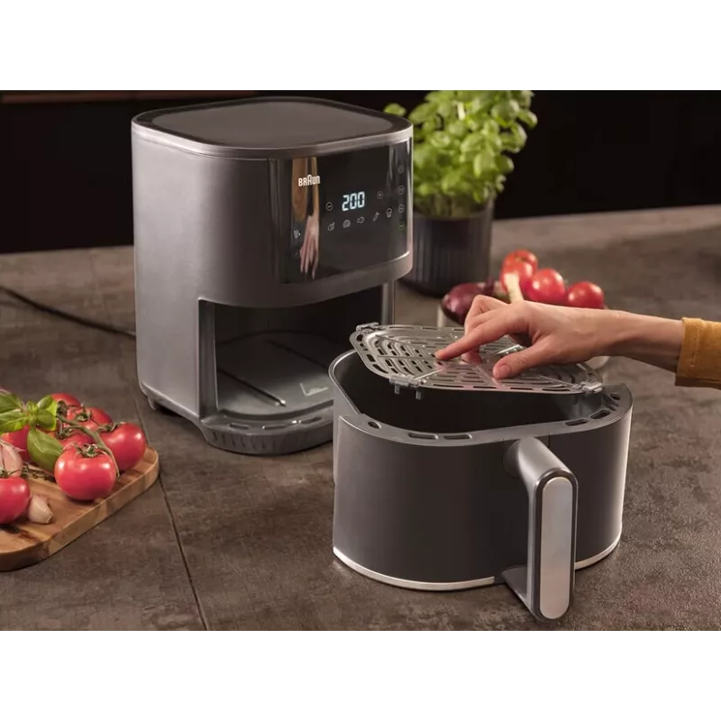 Braun MultiFry 3 Single 4.3 L Stand-alone 1500 W Hot air fryer Black