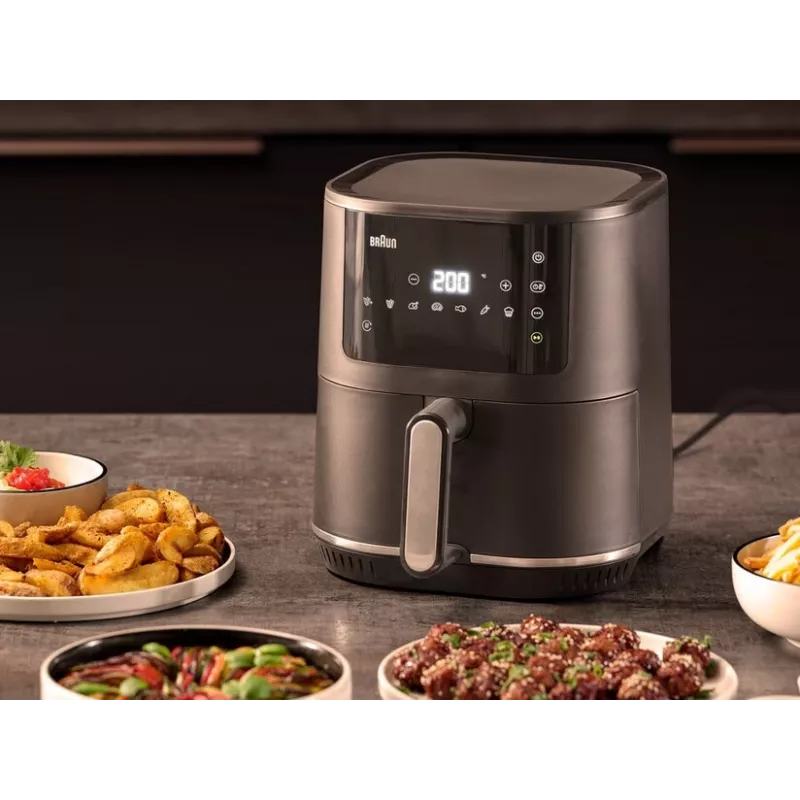 Braun MultiFry 3 Single 4.3 L Stand-alone 1500 W Hot air fryer Black