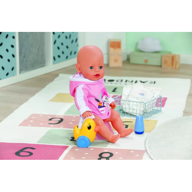 Potty for dolls ZAPF BABY born Potty Set, multicolour, for ages 3+
