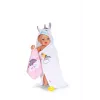 BABY born Hooded Towel Set Doll bathing set
