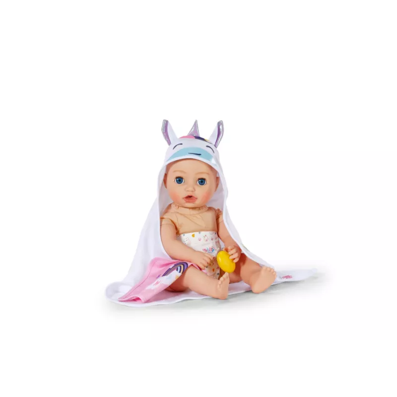 BABY born Hooded Towel Set Doll bathing set