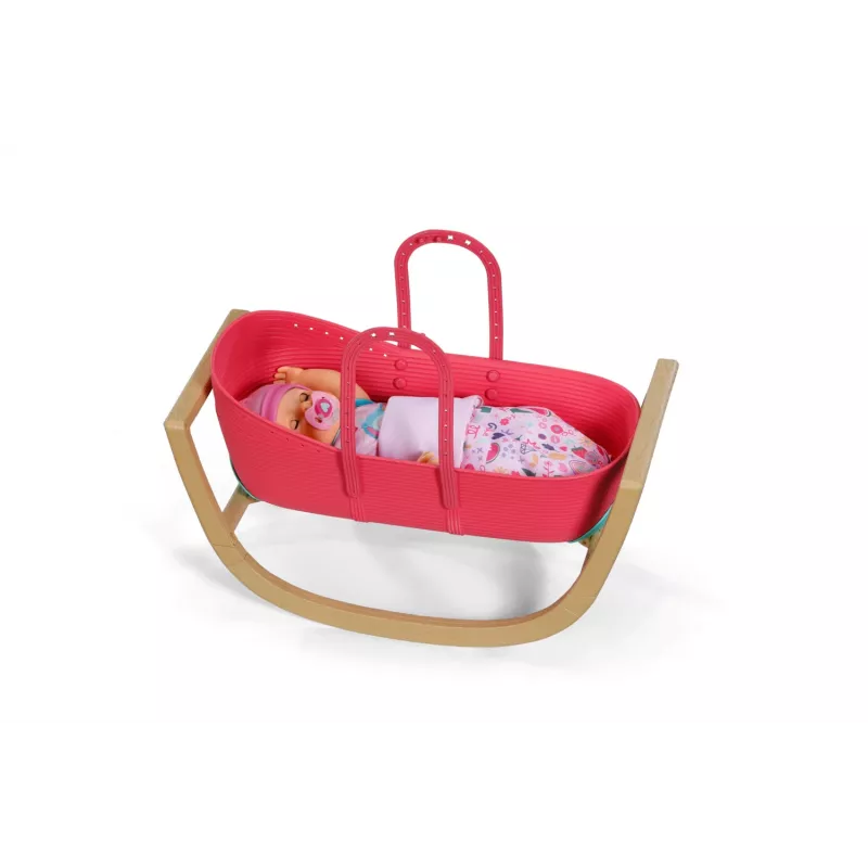 Cradle for dolls zapf creation BABY born 3-in-1 Pinplay — doll furniture, convertible cradle/bed/carrier