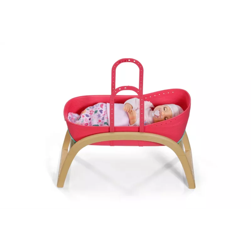Cradle for dolls zapf creation BABY born 3-in-1 Pinplay — doll furniture, convertible cradle/bed/carrier
