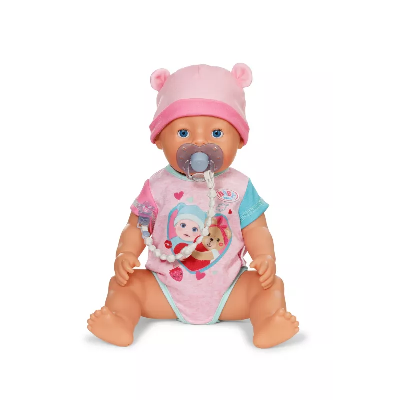 BABY born Dummy with Clip 2 assorted Doll pacifier & pacifier holder