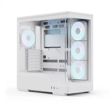 PC case AEROCOOL Geh Midi P500A White — mid-tower ATX chassis, white finish