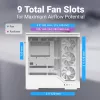 PC case AEROCOOL Geh Midi P500A White — mid-tower ATX chassis, white finish