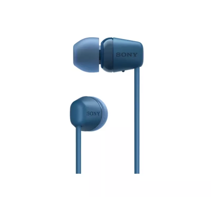 Sony WI-C100 Headset Wireless In-ear Calls/Music Bluetooth Blue