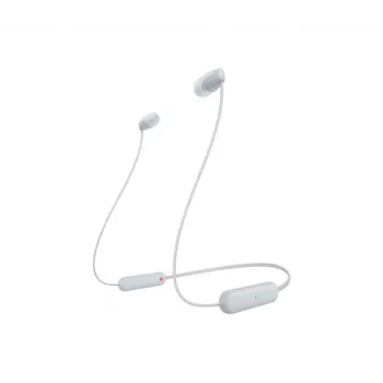 Sony WI-C100 Headset Wireless In-ear Calls/Music Bluetooth White