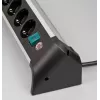 Power Extension Brennenstuhl 1391040400 1.8m 4 AC Outlets Indoor Black Silver