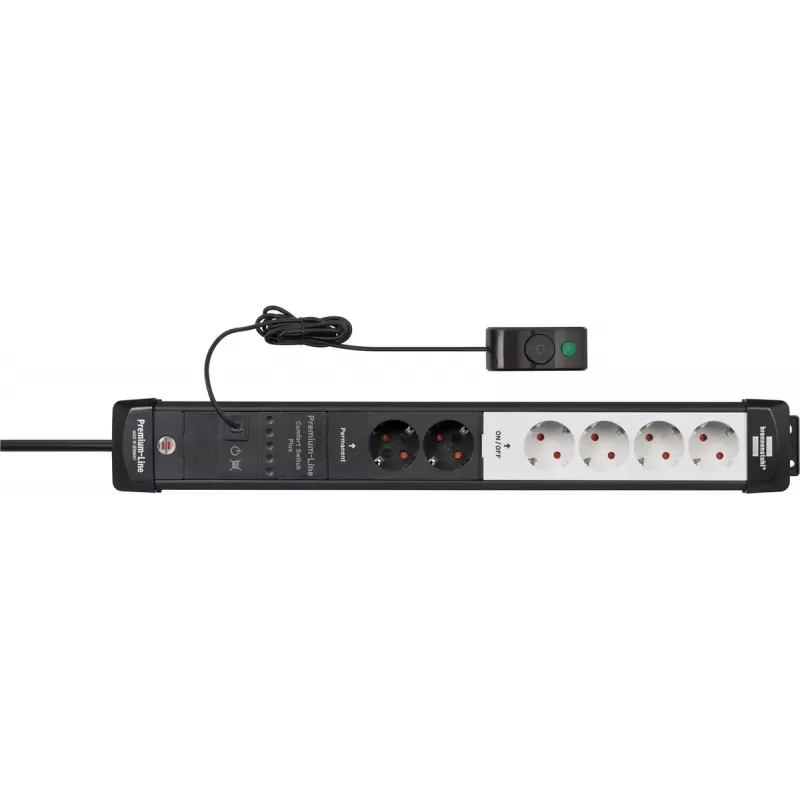 Power extension Brennenstuhl 1951560103 3m 6 AC outlets Indoor