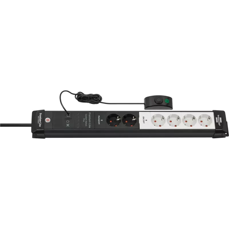 Power extension Brennenstuhl 1951560103 3m 6 AC outlets Indoor
