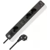 Power Extension Brennenstuhl 1153230026 1.5m 3 AC Outlets Indoor Black White