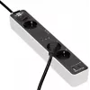 Power Extension Brennenstuhl 1153230026 1.5m 3 AC Outlets Indoor Black White