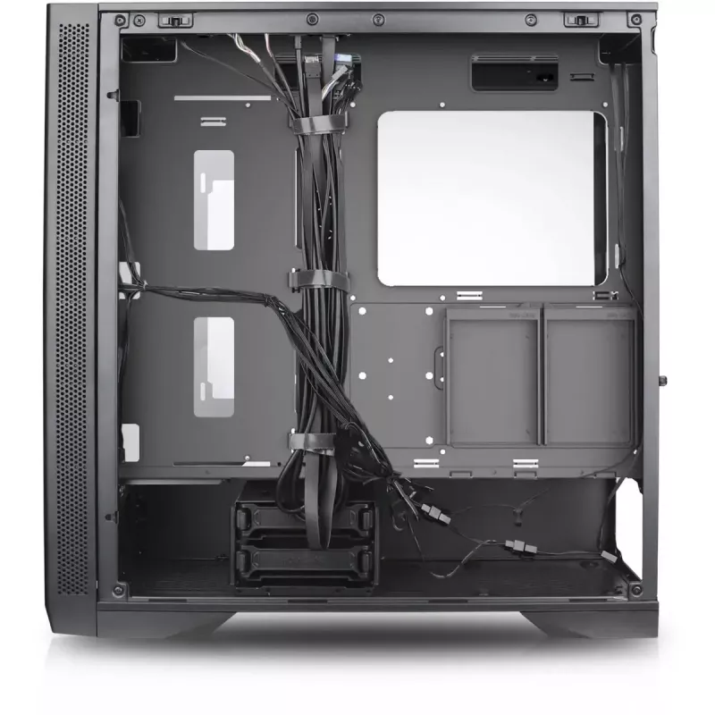 Tower case Silentware Air 1000, black, tempered glass side panel