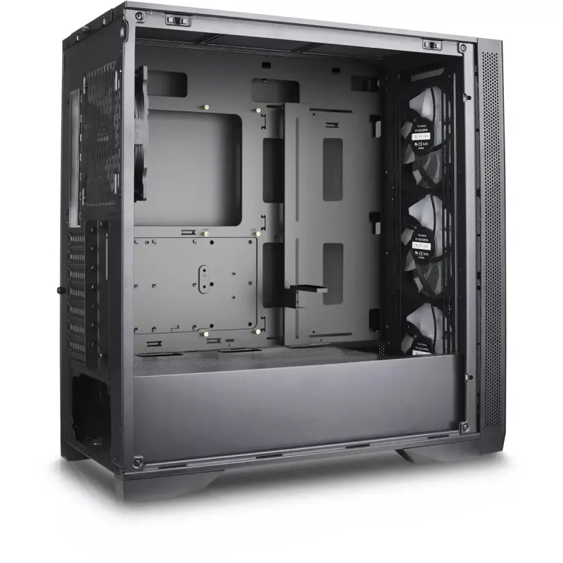 Tower case Silentware Air 1000, black, tempered glass side panel
