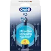 Oral-B iO Ultimate Clean replacement brush heads — 8-pack, Black, for superior plaque removal