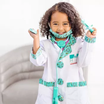 Melissa & Doug MPP RLP Doctor Rl Ply Costume Set GML Fancy costume Child Unisex Uniform