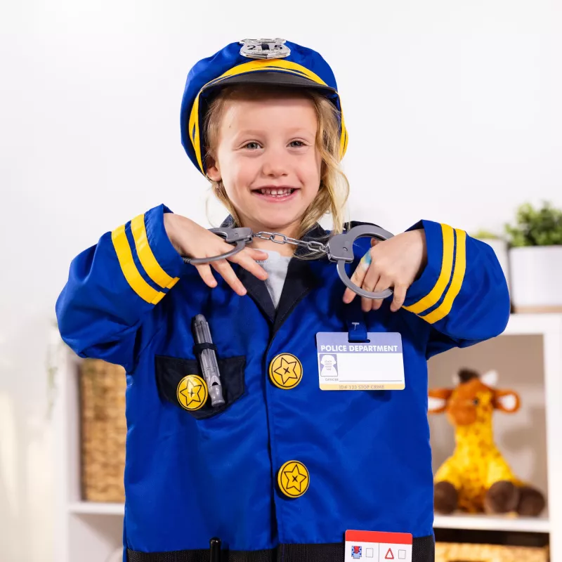 Melissa & Doug MPP RLP PoliceOfficerCstmRlplySet GML Fancy costume Child Unisex Uniform