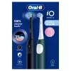 Electric toothbrush BRAUN Oral‑B iO Series 2 Duo Black/Green, rechargeable, model 62418