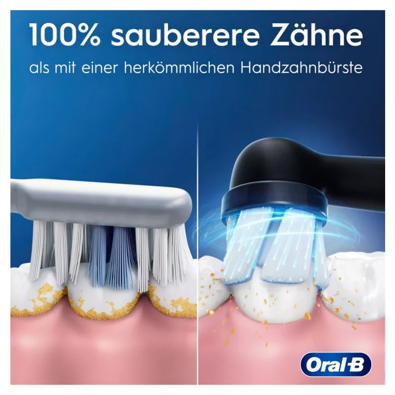 Electric toothbrush BRAUN Oral‑B iO Series 2 Duo Black/Green, rechargeable, model 62418