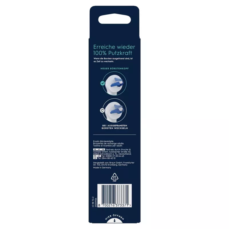 Interdental brushes Oral-B iO 373371 2-pack — replacement interdental cleaning brushes