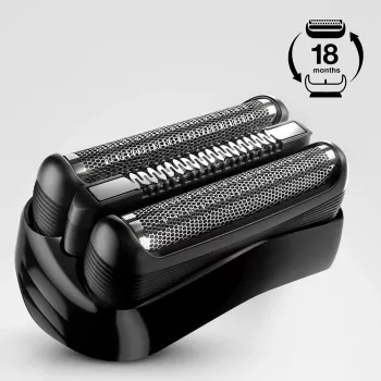 Replacement foil and cutter for BRAUN Series 3 shaver, model 21B (MPN 736879)