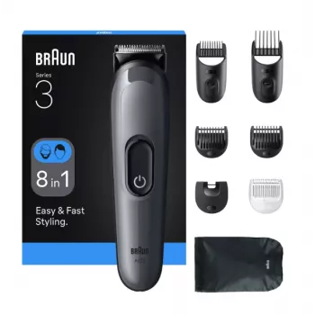 Braun AIO3540 hair trimmers/clipper Black, Grey 14 Nickel-Metal Hydride (NiMH)