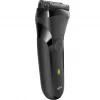 Electric Foil Shaver BRAUN Series 3 300s — 2 SensoFoil, Rechargeable NiMH, Wet & Dry, Black